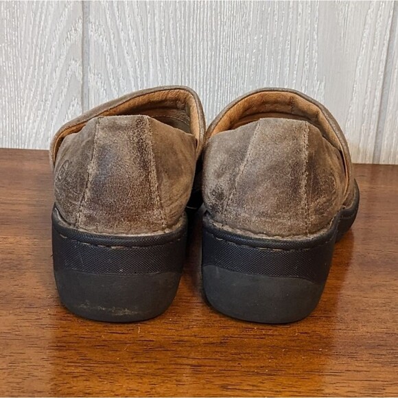 Born Women's Peggy Suede Clogs Beige EUC SZ 7.5 - Picture 4 of 7